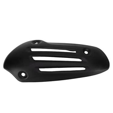 Imagem de Protetor de calor para tubo de escape, escudo térmico para silenciador de escape, protetor de tubo de escape de aço inoxidável para substituição de capa de isolamento térmico