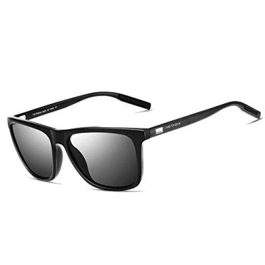 Imagem de Oculos de Sol Masculino Quadrado VEITHDIA com Proteção Uv400 Polarizados Anti-Reflexo 6108 (C2)