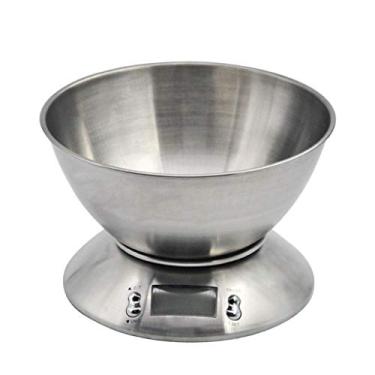 Imagem de balanças eletrônicas balança de cozinha 5kg / 1g cozimento de alimentos pesando grama de precisão doméstica