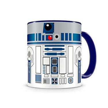 Imagem de Artgeek Caneca Star Wars R2d2 M Azul Cerâmica 325 ml