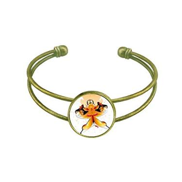 Imagem de Bracelete retrô com padrão de pipa de cultura tradicional chinesa