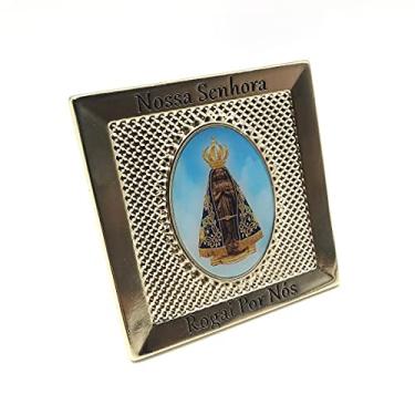 Imagem de Quadro Adorno De Mesa Metal Nossa Senhora Aparecida