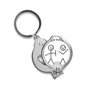 Imagem de Cortador de unhas em aço inoxidável para presente Art Deco da Back Line