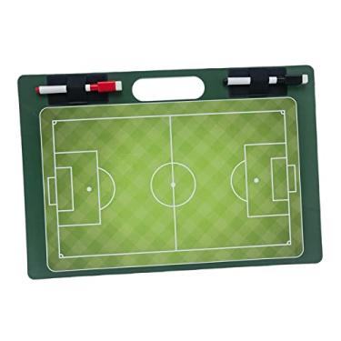 Imagem de Tachiuwa Caneta marcadora para placa de treinamento de futebol, marcador apagável plano de jogo placa de marcador de demonstração para treinadores prancheta de