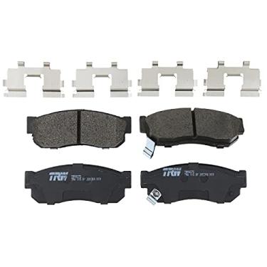 Imagem de TRW Conjunto de pastilhas de freio a disco Pro TRM0275 para Nissan Sentra 1985-1990, frente e outras aplicações