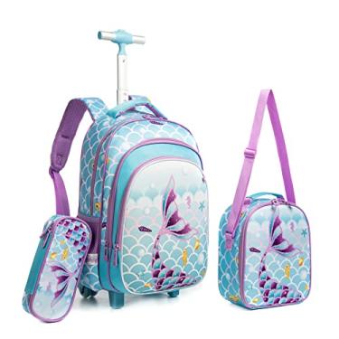 Kit Mochila Escolar Infantil LOL BFFS 4 Eva Com Rodinhas - Chic