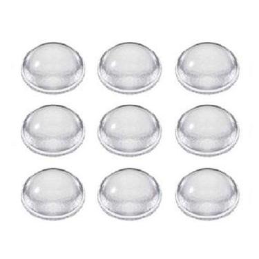 Imagem de Kit 18 Protetores Silicone 1,2cm Duráveis Proteção Antirruído Móveis Residenciais Piso...