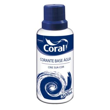 Imagem de CORANTE BASE ÁGUA AZUL 50ML - CORAL