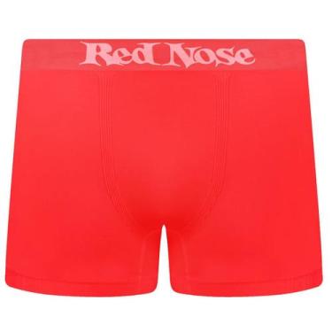 Imagem de Cueca Boxer Masculina Red Nose Microfibra Vermelha