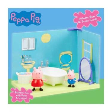 Casa Surpresa da Peppa Pig - Figura Surpresa - Telhado Pink SUNNY