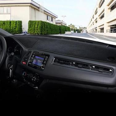 Imagem de QUNINE Para Honda HR-V 2014 2015 2016 2017 2018 2019 2020 Car Dashboard Cover Evite Light Pad Painel de Instrumentos Tapetes