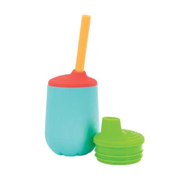 Imagem de Conjunto de copos de treinamento Nuby First, copo de silicone de 118 ml para mais de 6 meses