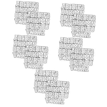 Imagem de SEWACC 260 Peças Adesivos de tecido de letras paletó remendos bordados para crianças vestidos remendos de letras em inglês ferro em letras bordadas computador fragmento saia