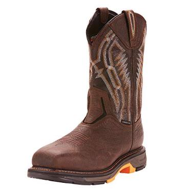 Imagem de Bota de trabalho masculina Workhog Xt Dare Carbon Toe da Ariat, Bruin Brown, 7.5