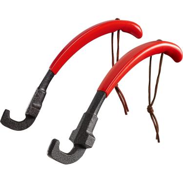 Imagem de Grill Grate Lifter, Cast Iron Grill Grate Tool - BBQ Grate Lifter for Char-Griller Akorn Grates, Great for Removing Grate When Need to Clean & Adding Charcoal - 2 Pack