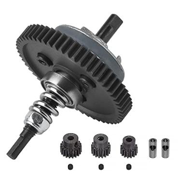Imagem de OGUNKE RC All Metal Steel 6878 Equipamento Diferencial Gear Slipper Clutch e 32P 15T/17T/19T Pinhões Engrenagem para Traxxas Slash 4X4 / Stampede 4X4 / Rustle 4X4 (Substituir Peça: #6878)