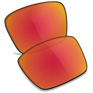 Imagem de TRUSHELL Lentes de reposição polarizadas para óculos de sol Costa Del Mar Motu vermelho fogo - Polarizadas