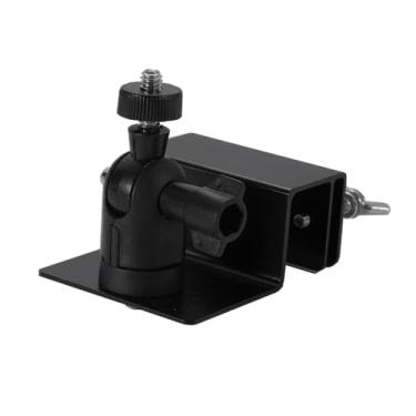 Imagem de Suporte de calha para câmera de segurança externa, painel solar, parafuso ajustável de 1/10.2 cm compatível com Arlo, Blink, Wyze, Eufy etc. Design à prova de intempéries resistente à corrosão sem