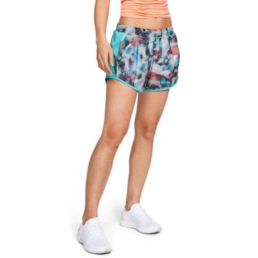 Imagem de Shorts Under Armour De Corrida FlyBy Printed Feminino-Feminino