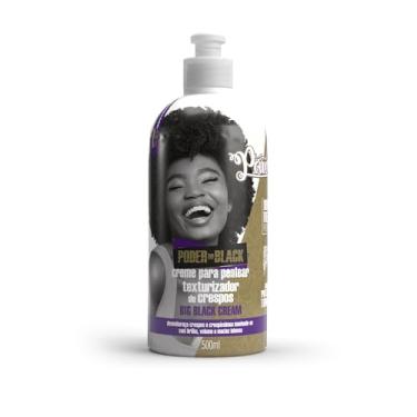 Imagem de Creme para Pentear Big Black Cream Soul Power - Dá Brilho, Volume e Maciez para Crespos - 500ml