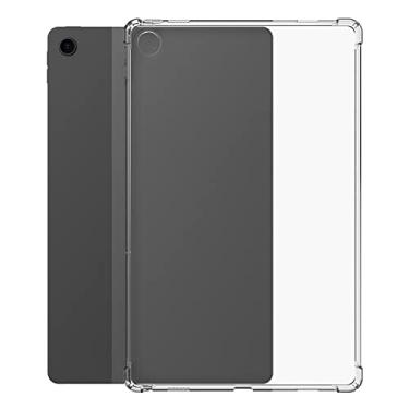 Imagem de Bkinew Capa transparente para tablet Lenovo Tab M10 FHD Plus 2ª geração de 10,3 polegadas TB-X606F/TB-X606X/TB-X606M/TB-X606V capa ultrafina macia flexível capa traseira de TPU transparente