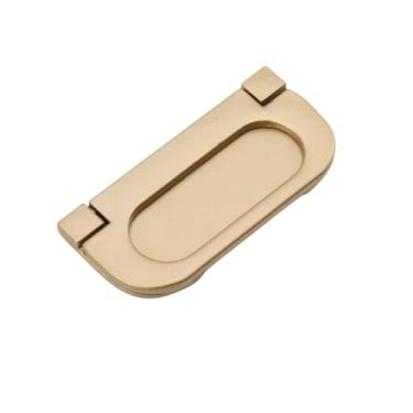 Imagem de Puxador de móveis de liga de alumínio dourado maçaneta da porta do armário de cozinha único furo botão da gaveta do guarda-roupa redondo, 13