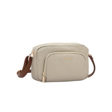 Imagem de Chenson, Bolsa Feminina Transversal Chenson Microfibra Tiracolo Cor:Bege