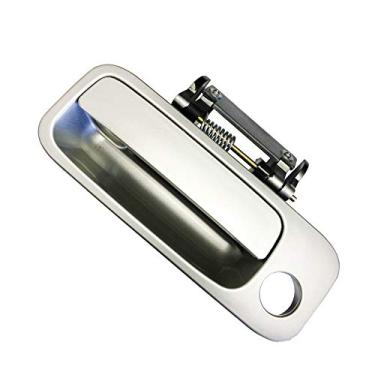 Imagem de Maçaneta dianteira esquerda do lado do motorista ADVANCE IGNITION compatível com Toyota 00-04 Avalon 1C8 prata metálica 2000 2001 2002 2003 2004