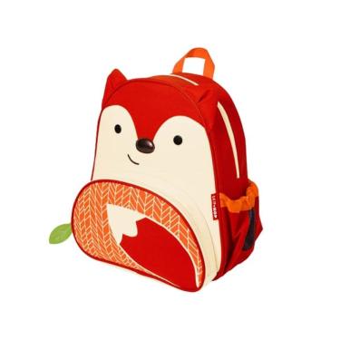 Imagem de Mochila Zoo Skip Hop Raposa Vermelha 32x26x9 cm - Poliéster