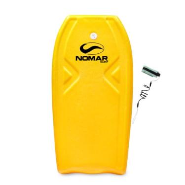 Imagem de Prancha De Bodyboard Modelo Grande Master Amarela 105cm Nomar Surf