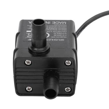 Imagem de Bomba Micro Submersível DC 12V 4,5W 240L H 300cm Elevador IP68 Bomba de Fonte de água Sem Escova Com Indicador LED para Aquário e Tanque de Peixes