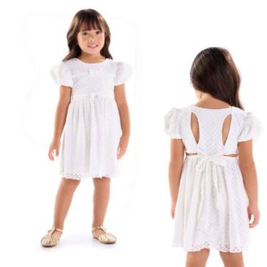 Imagem de Vestido trabalhado com laços Kiki Xodó