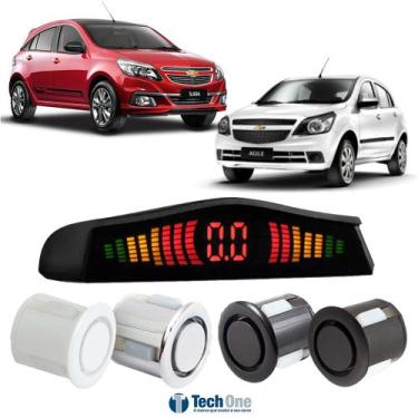 Imagem de Sensor De Estacionamento Ré Display Led Chevrolet Agile - Tech One, Pr