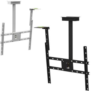 Imagem de Suporte teto tv receptor vesa 600x400 preto - MULTIFORMA, Preto