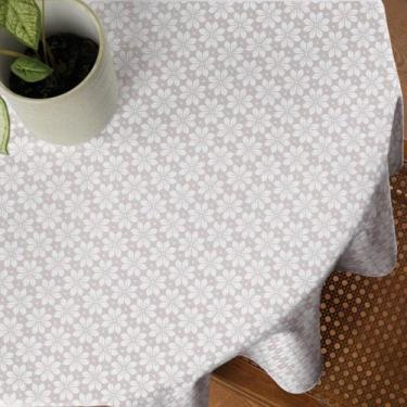 Imagem de Toalha Mesa Pratica Redonda Estampada 4 Lugares Dalia 155cm - Lepper, 