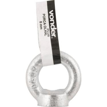 Imagem de Porca olhal m10 0,23t industrial galvanizado - Vonder Plus