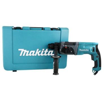 Imagem de Martelete Rompedor SDS Plus 800W HR2470 Makita 220V, Azul Turquesa, 22