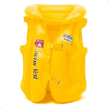 Imagem de Boia Colete Inflável Infantil Praia Piscina Salva Vidas-Unissex