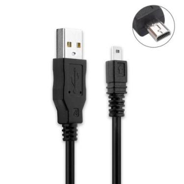 Imagem de Cabo Mini-Usb 8 Pin X Usb 2.0 Para Câmeras Fujifilm Finepix - Worldvie