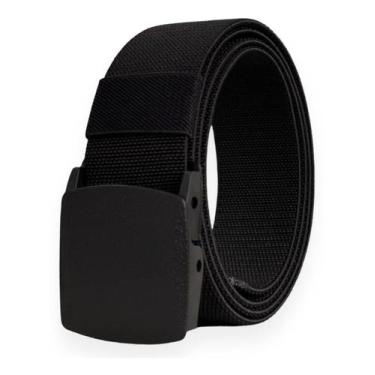 Imagem de Cinto Antialergico Preto Fivela De Engate Rapido Plastico - Evolution,