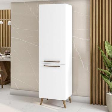 Imagem de Paneleiro Simples 2 Portas 4 Prateleiras Favorita - Zanzini