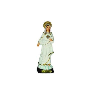 Imagem de Imagem Sacra Em Resina Do Imaculado Coração De Maria - Imporiente, 16c