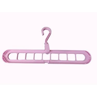 Imagem de Kit 10 Cabides ORGANIZADOR Rosa - TF Injetados