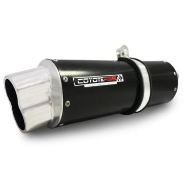 Imagem de Escape / Ponteira Coyote RS5 Boca 8 Aluminio Oval - Biz 100 Todos os A