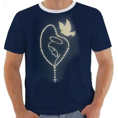 Imagem de Camisa Camiseta 5293 - Nossa Senhora Aparecida - Primus, Azul, 10
