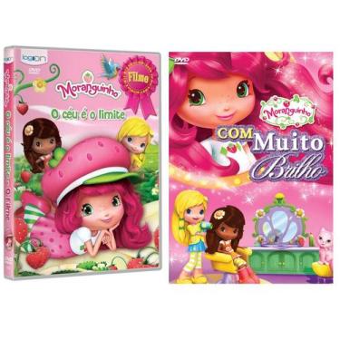 Imagem de 2  DVDs Moranguinho Com Muito Brilho + O Céu É O Limite - LOGON