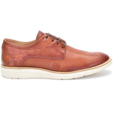 Imagem de Sapato Masculino Esporte Fino Couro Legitimo Loafer Cafe - Rota Shoes,