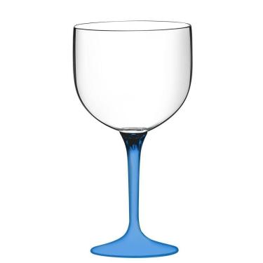 Imagem de Taça Gin Transparente Haste Coloridas Festas Aniversário Top Cor:azul