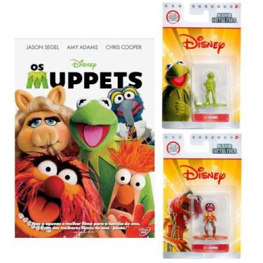 Imagem de Especial Os Muppets  DVD + 2 Miniaturas Nano Metalfigs - Disney