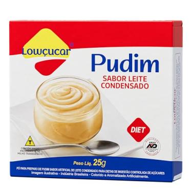 Imagem de Lowcucar Pó P/Preparo Pudim Leite Condensado Cartucho 25G